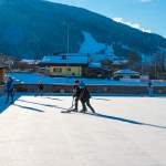 Kids am Eislaufplatz - Wagrain Jänner 2015
