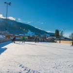 Der Eislaufplatz in Wagrain - Jänner 2015